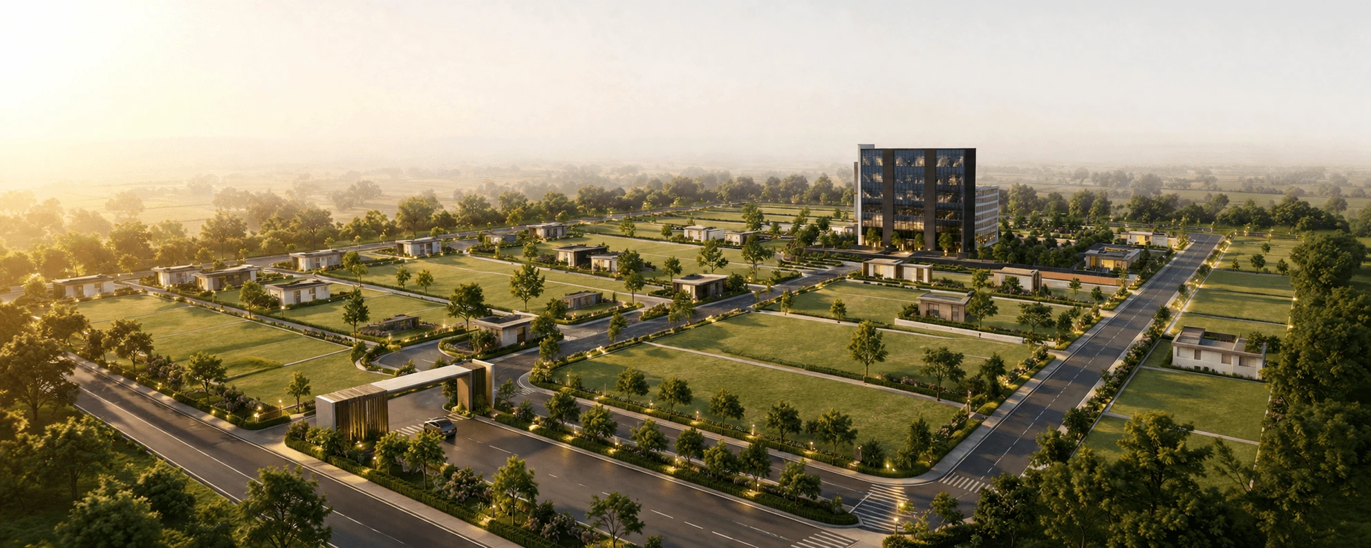 Charbhuja Realties construction